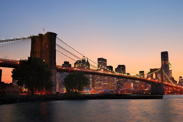 Pont de Brooklyn à New York