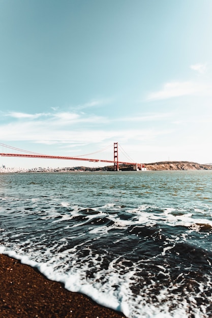 Photo gratuite le pont du golden gate