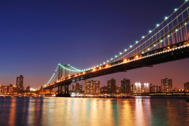 Pont de Manhattan à New York