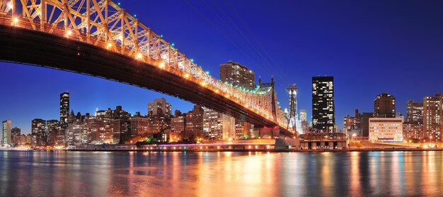 Pont de Queensboro et Manhattan