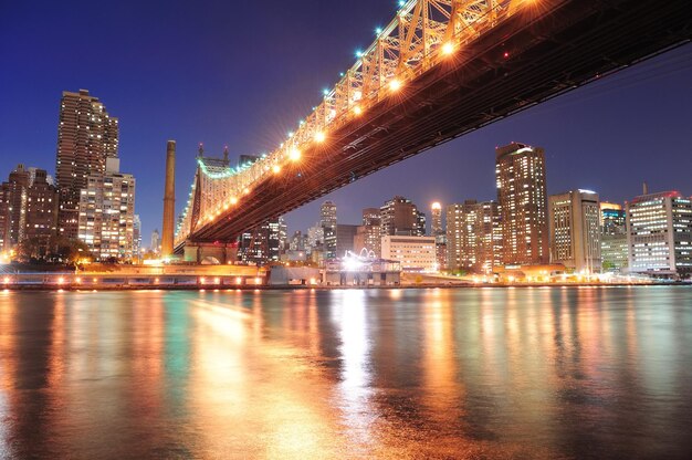 Pont de Queensboro et Manhattan