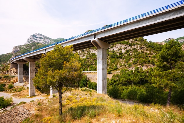 ponts dans les montagnes. Catalogne