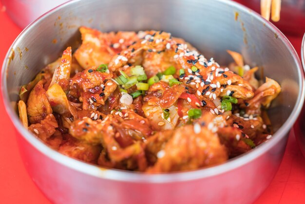 Porc Bulgogi - nourriture coréenne