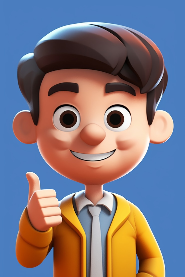 Photo gratuit portrait 3d de personnes