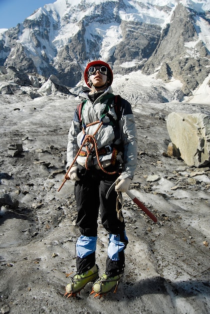 Portrait d&#39;alpiniste