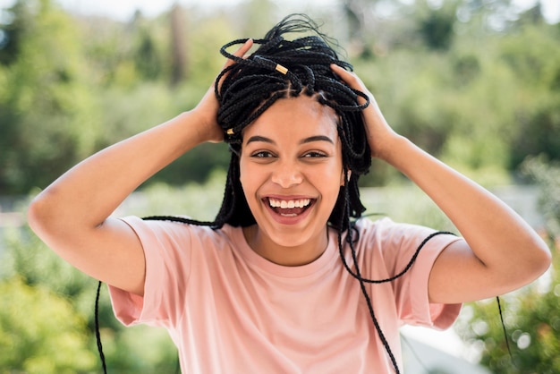 portrait de belle femme