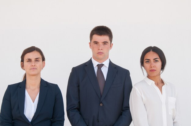 Portrait corporatif d&#39;une équipe performante