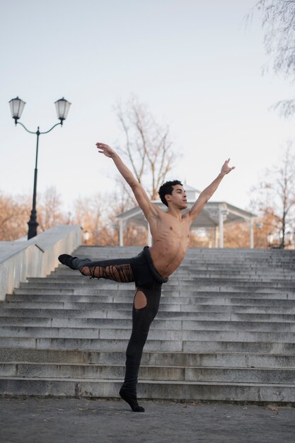 Portrait de danseuse de ballet professionnelle