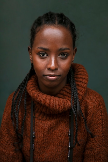 Portrait de femme afro-américaine