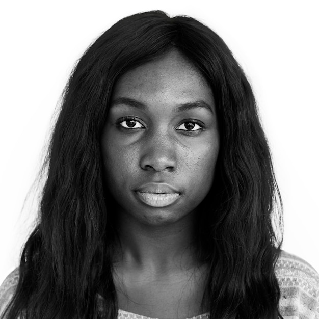 Portrait d&#39;une femme afro-américaine