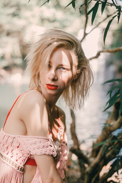 portrait de femme beauté