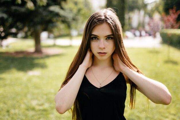 portrait de jeune fille