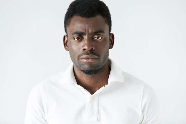 Portrait de jeune homme afro-américain