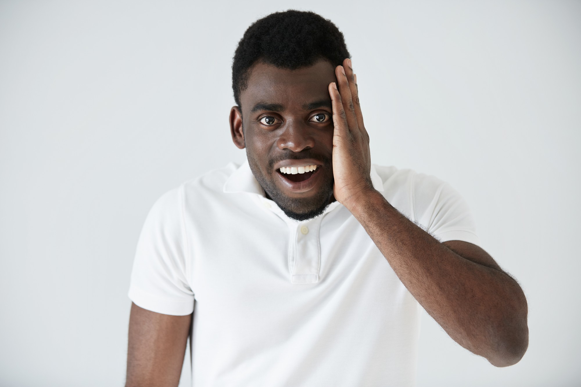 Portrait de jeune homme afro-américain