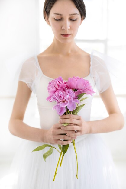 Portrait d'une jeune mariée