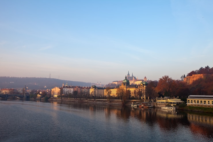 Photo gratuit prague de vltava. république tchèque