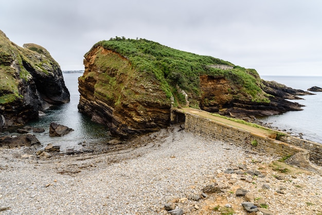 Photo gratuite presqu'île de crozon, finistère, bretagne, france