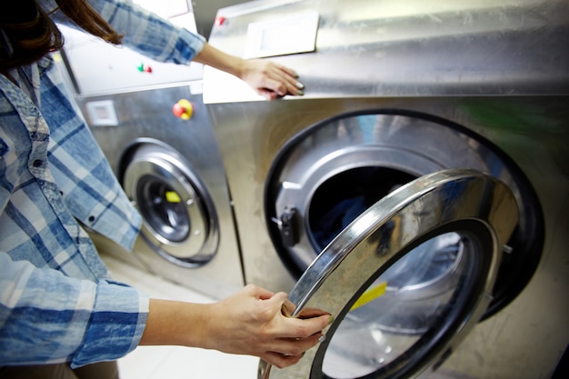 Processus de lavage des vêtements