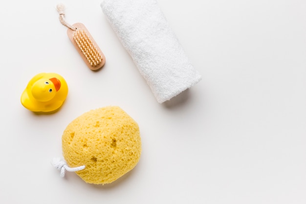 Produits d'hygiène de bain avec espace copie