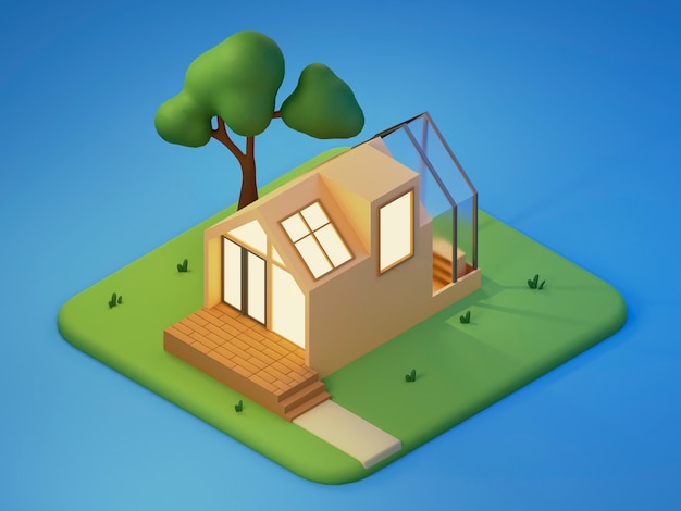 Projet de rendu 3D de la maison