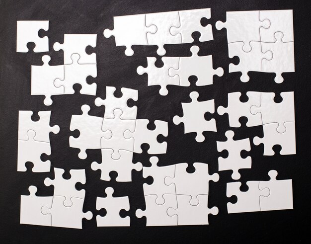 Puzzle blanc