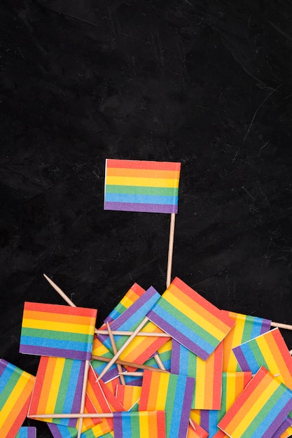 Rainbow LGBT flags