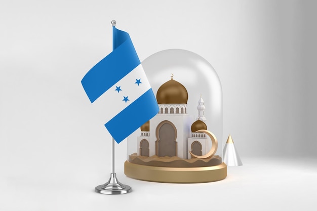 Photo gratuite ramadan honduras et mosquée