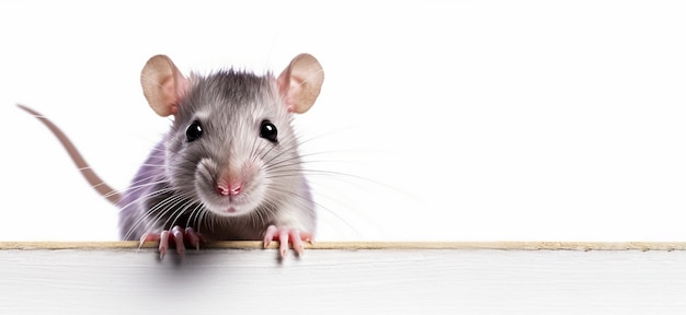 Photo gratuite rat mignon en studio