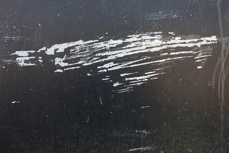 Photo gratuit des rayures sur du métal peint