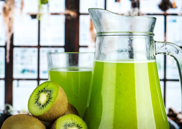 Recette estivale de jus de kiwi santé