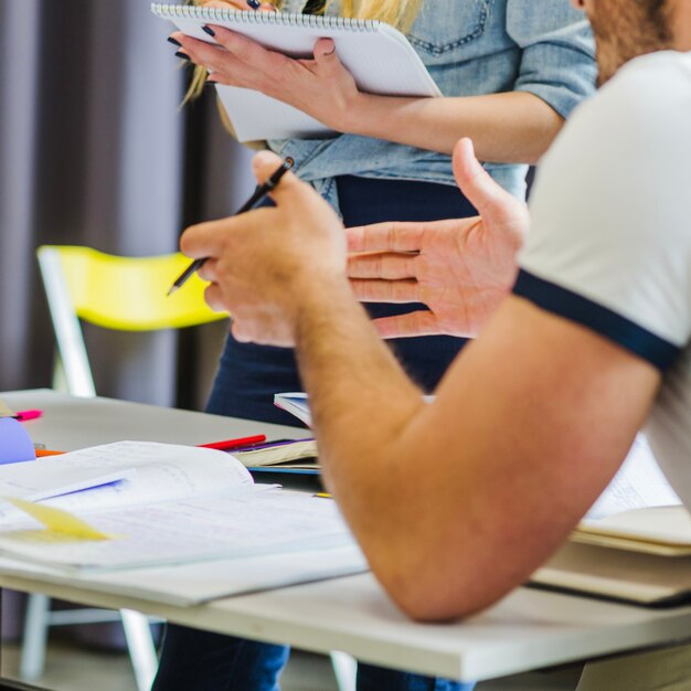 Récolte les gens en cours de création