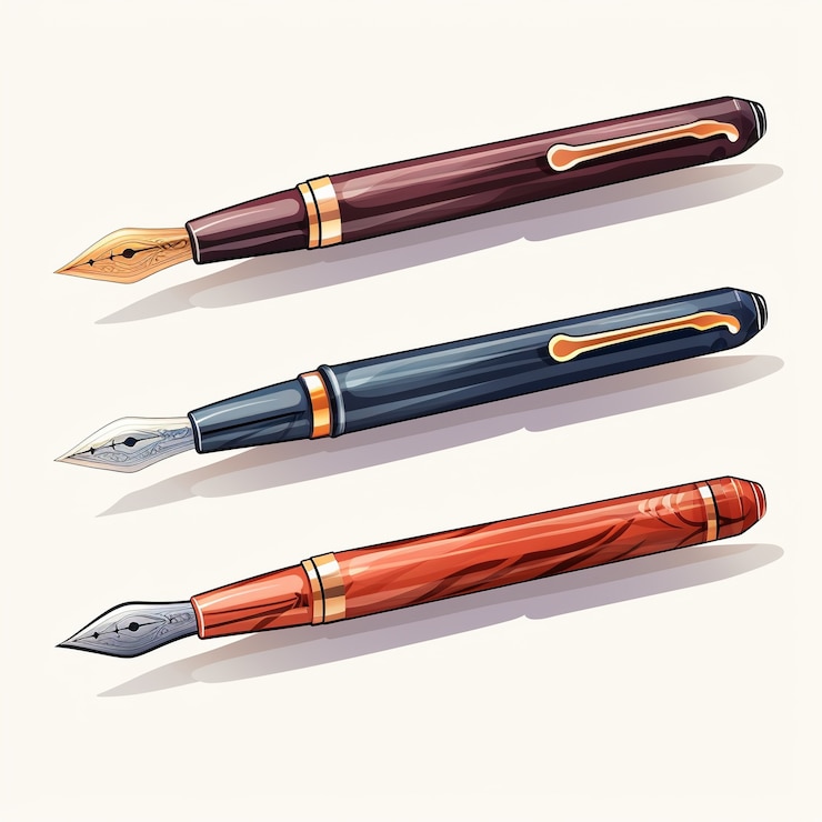 Photo gratuit rendering 3d du stylo généré