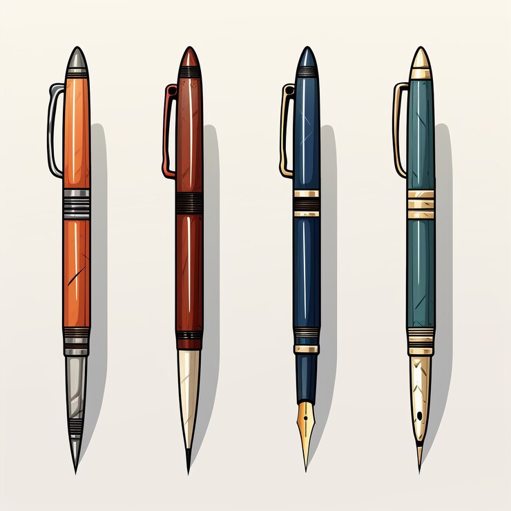 Photo gratuit rendering 3d du stylo généré