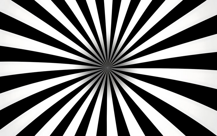 Photo gratuit rendu 3d d'un arrière-plan abstrait noir et blanc