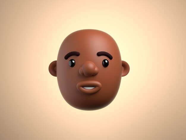 rendu 3d de l'avatar d'appel zoom