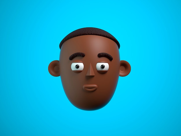 rendu 3d de l'avatar d'appel zoom