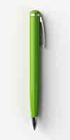 Photo gratuite rendu 3d du stylo plume vert