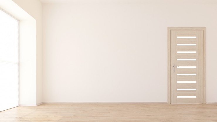 Photo gratuit rendu 3d d&#39;un intérieur de pièce vide