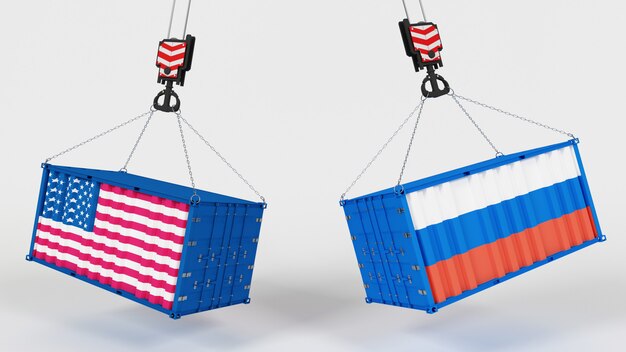 Rendu 3D des tarifs d&#39;importation américains