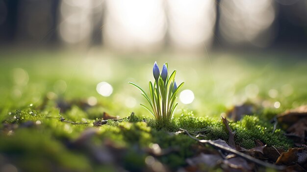 Le renouveau au printemps, les fleurs florissantes et la revitalisation