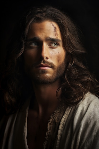Photo gratuite représentation de jésus-christ