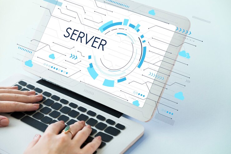 Photo gratuit réseau de données de stockage de cloud computing