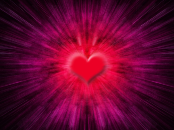 Photo gratuit résumé coeur fond