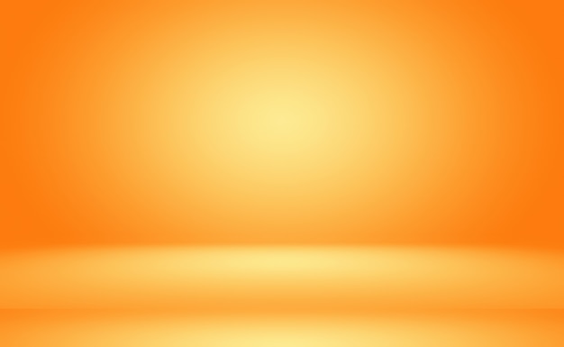 Résumé fond orange mise en page designstudioroom modèle web rapport d'activité avec cercle lisse g ...