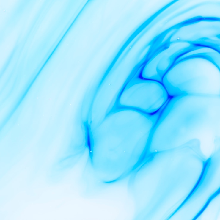 Photo gratuit résumé des vagues bleues et du vent dans l&#39;huile