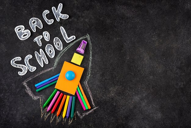Retour à l'école avec un vaisseau spatial
