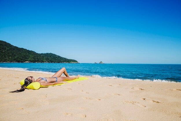 Rêver dans la plage