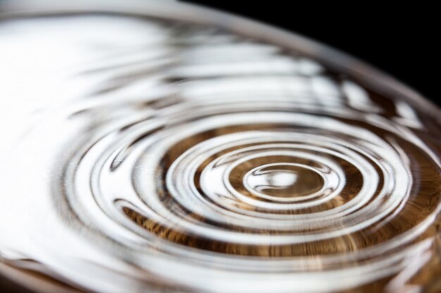 Ripples dans l&#39;eau