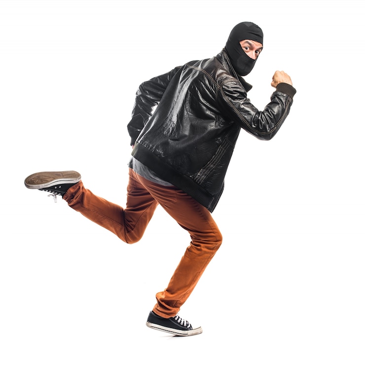 Photo gratuit robber court vite