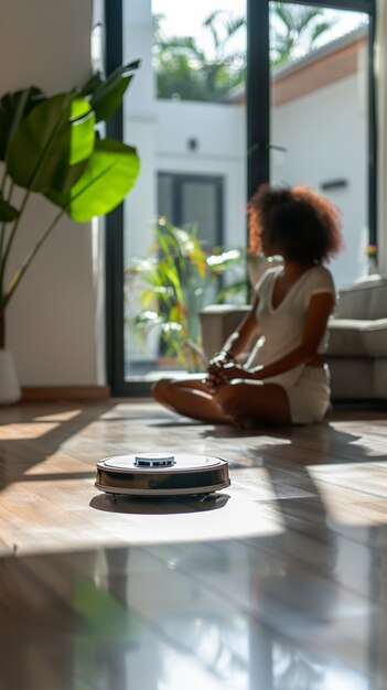 Robots d'aspiration pour le nettoyage du sol